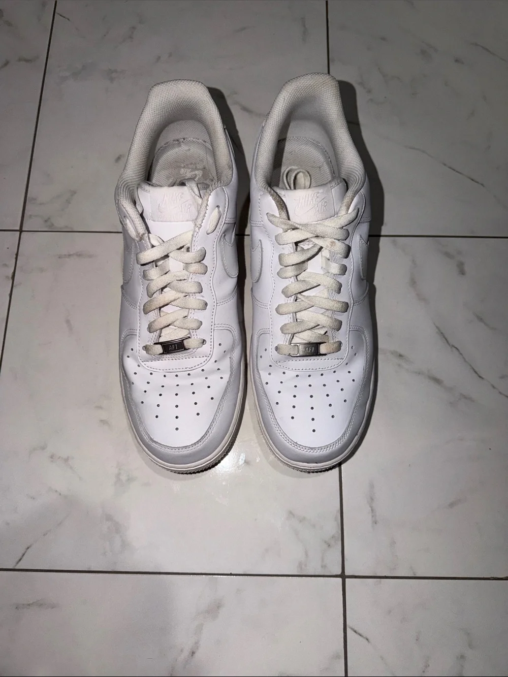Nike Air Force 1 ‘07 Triple White Men’s Size 12. Send offers!